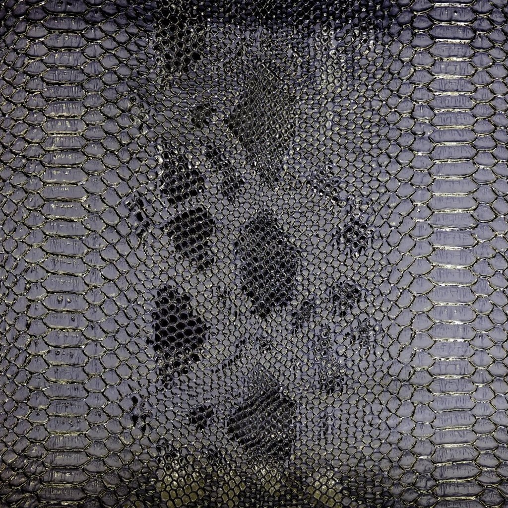 Simili cuir Comodo Bleu marine