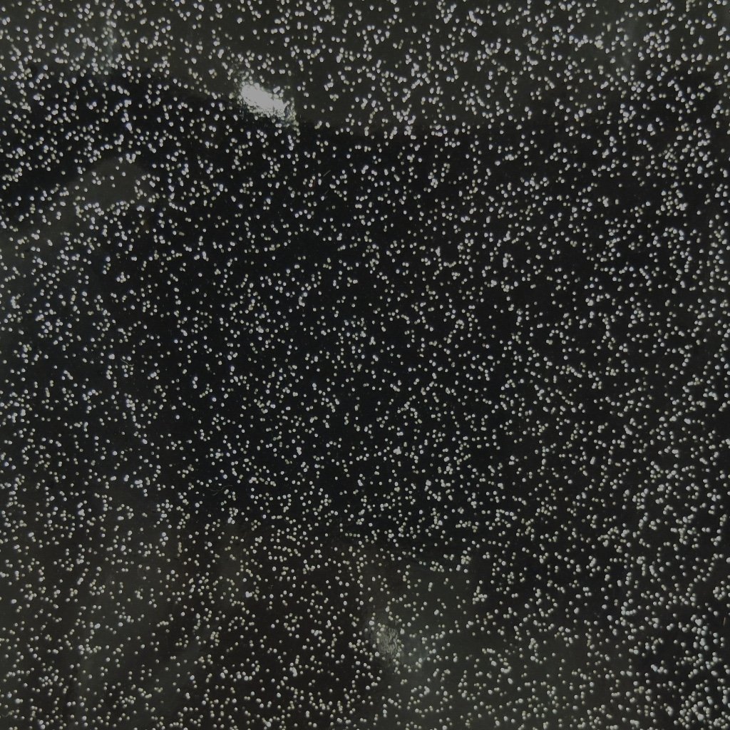 Tissu Vinyl Paillettes Noir