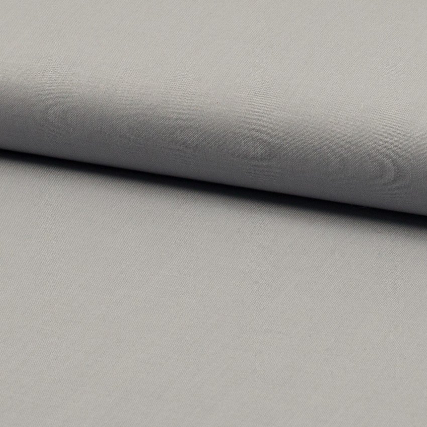 Tissu Coton uni Gris