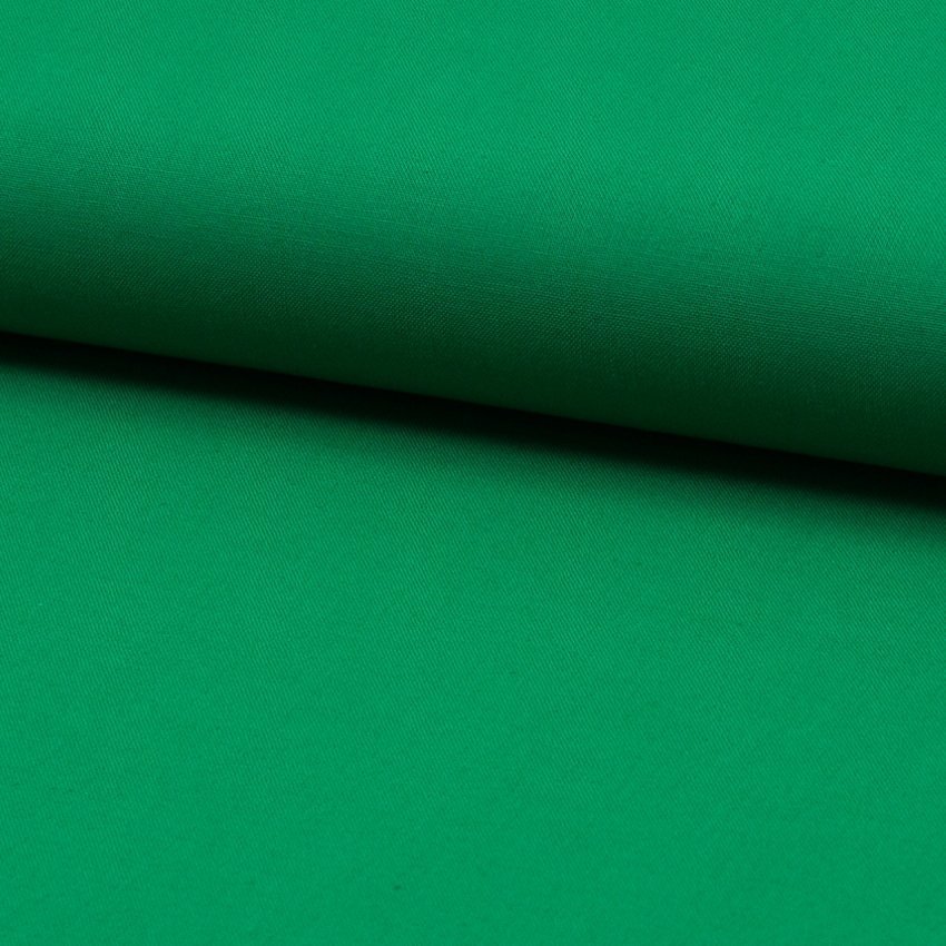 Tissu Coton uni Vert émeraude