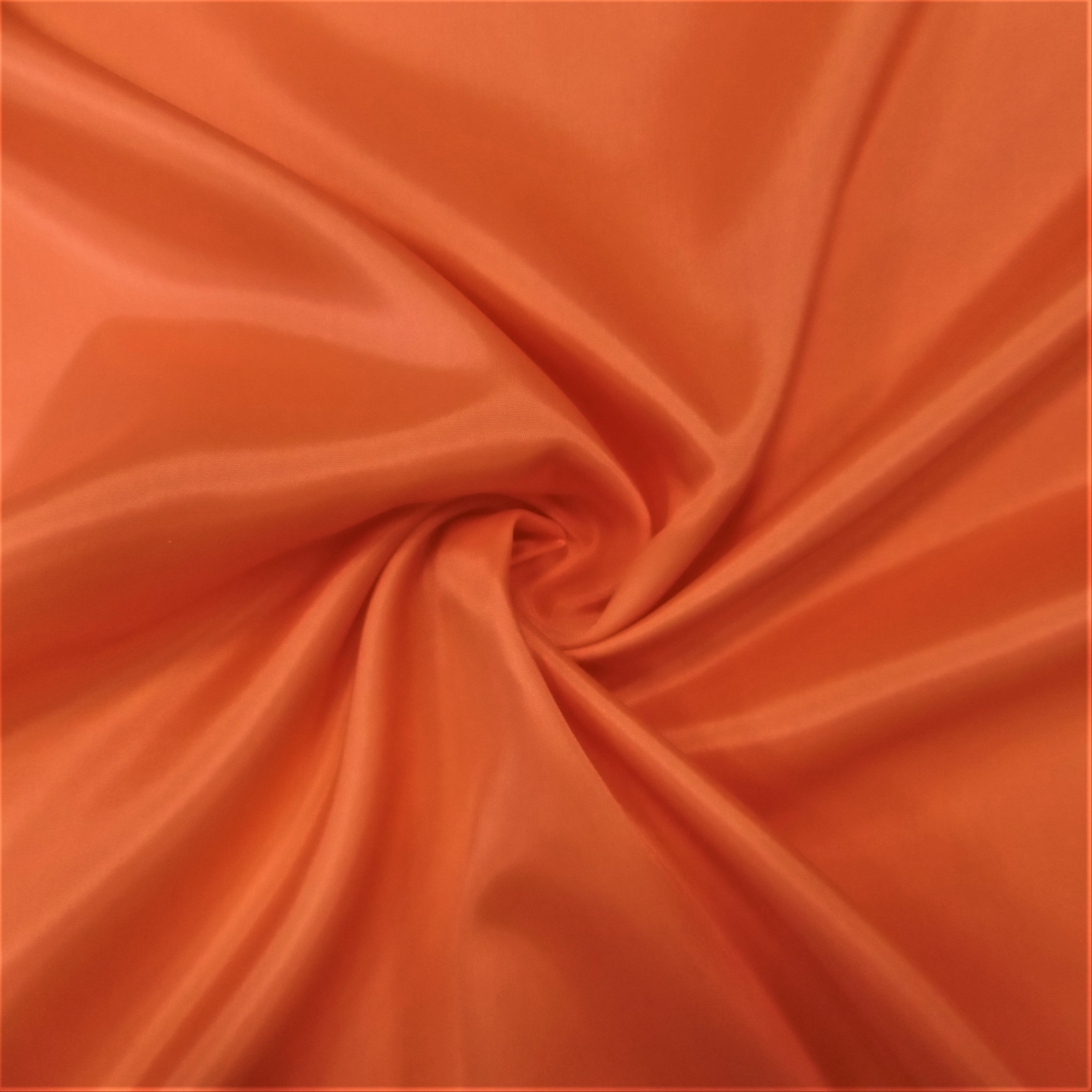 Tissu Doublure Pongé Orange