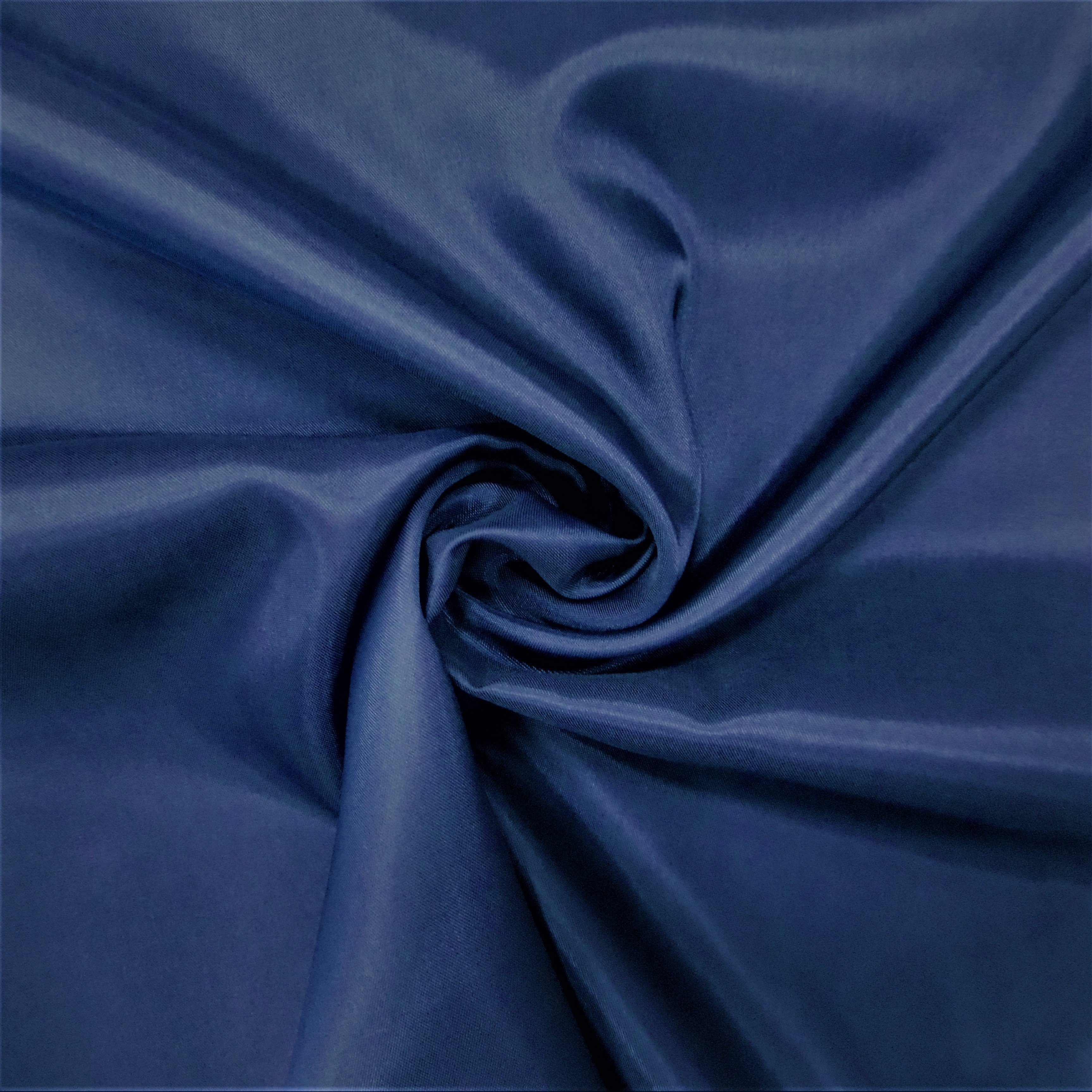 Tissu Doublure Pongé Bleu marine