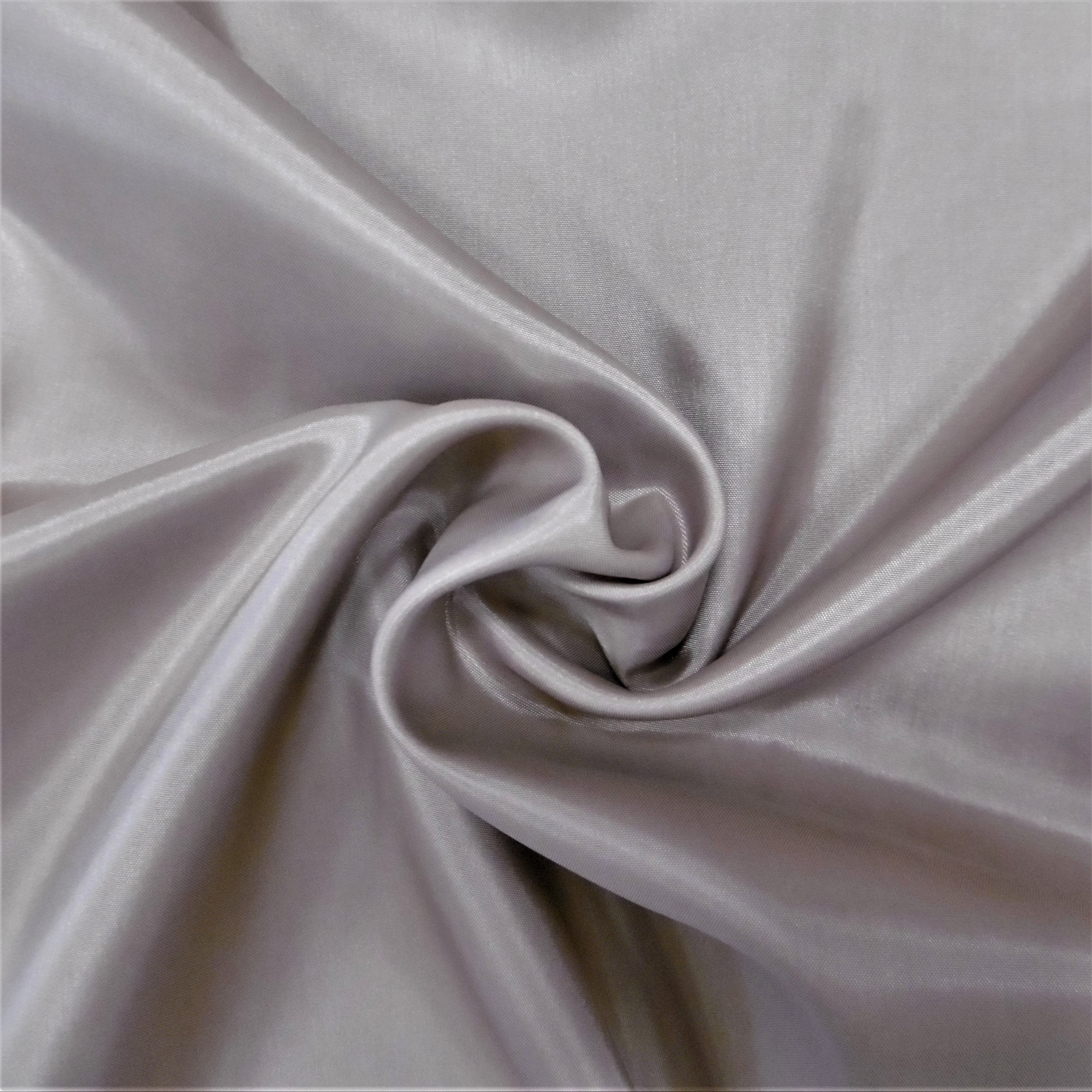 Tissu Doublure Pongé Gris clair