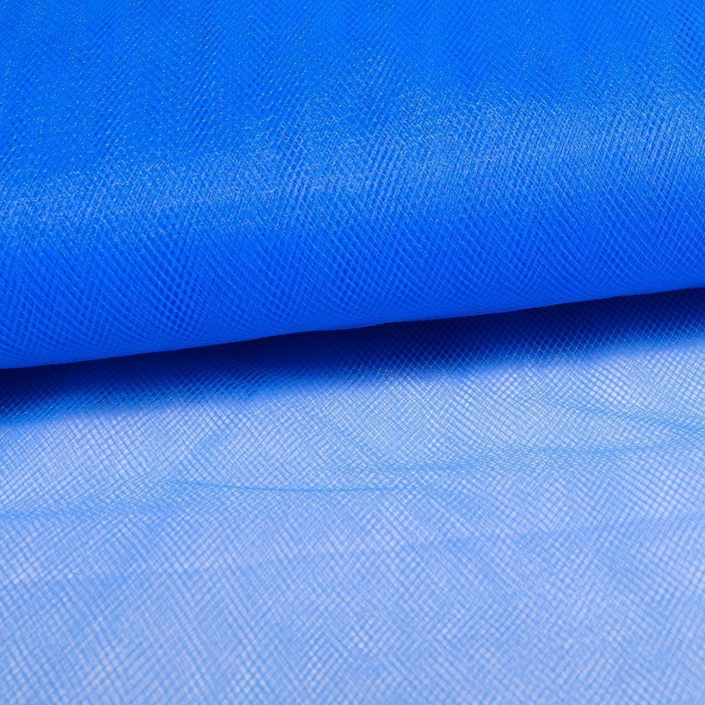 Tissu Tulle Souple Grande Largeur Bleu Electrique - Au mètre