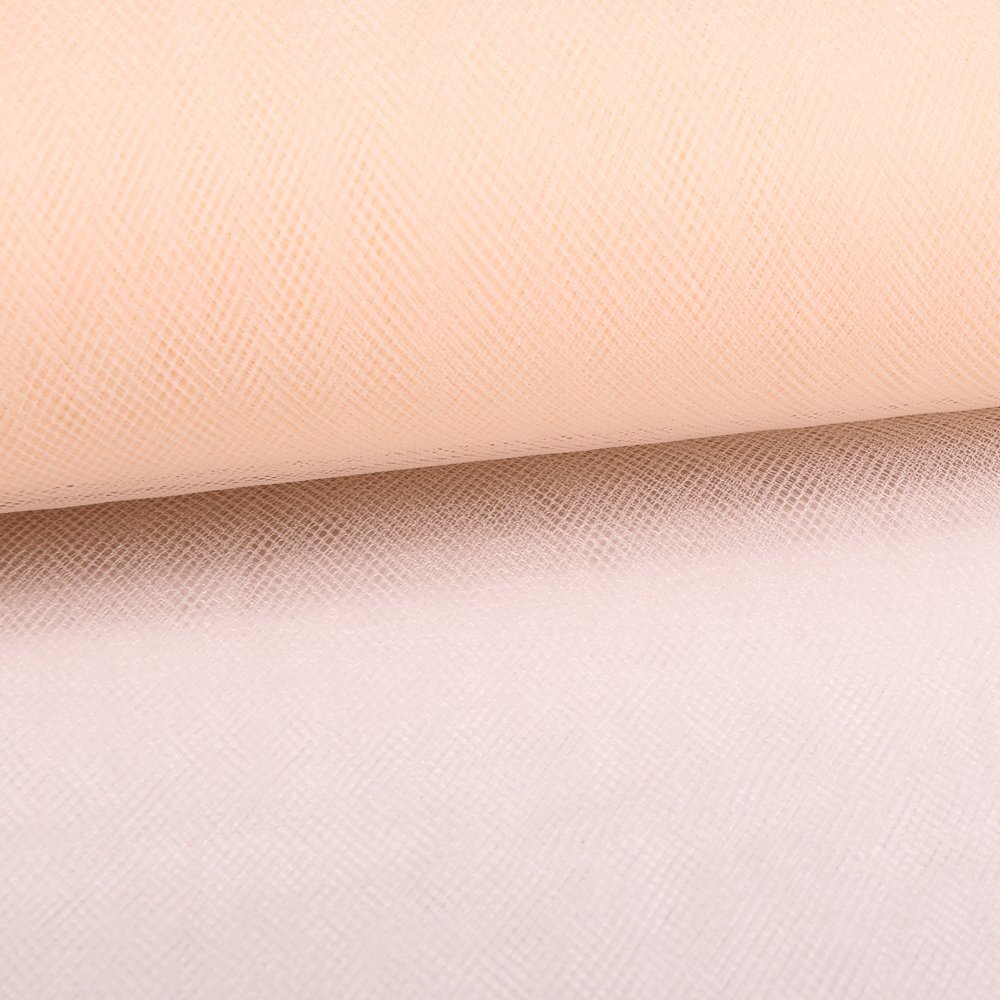 Tissu Tulle Souple Grande Largeur Ivoire - Au mètre