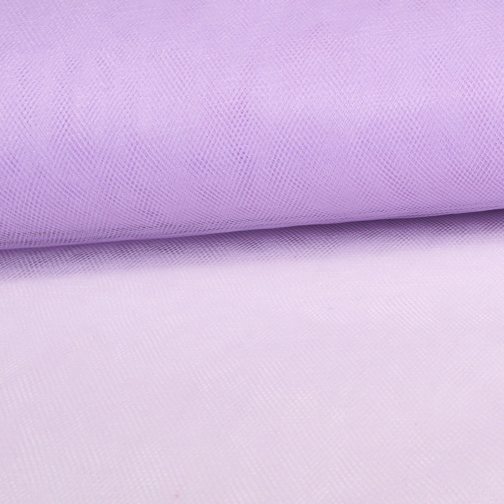 Tissu Tulle Souple Grande Largeur Parme - Au mètre