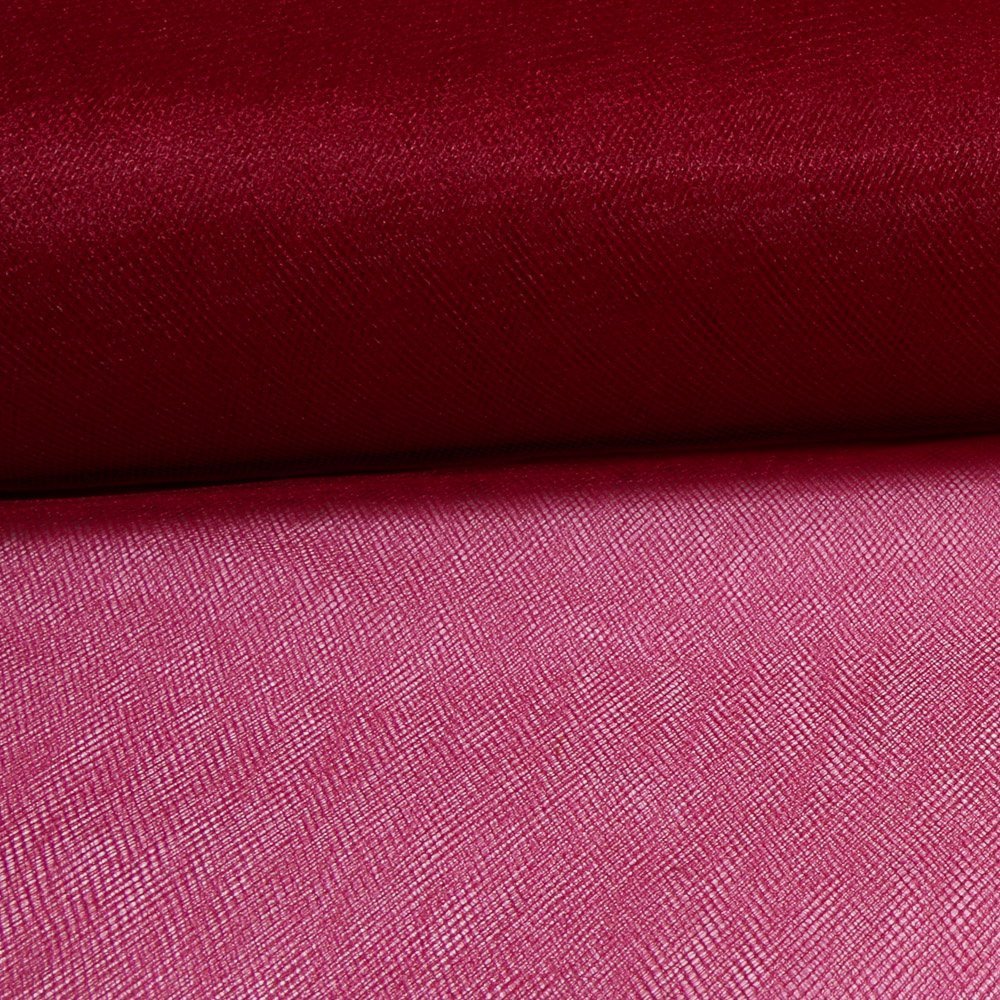 Tissu Tulle Souple Grande Largeur Pourpre - Au mètre