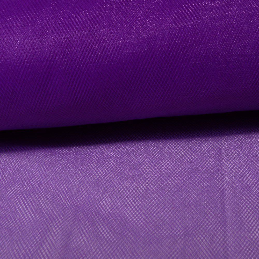 Tissu Tulle Souple Violet - Au mètre