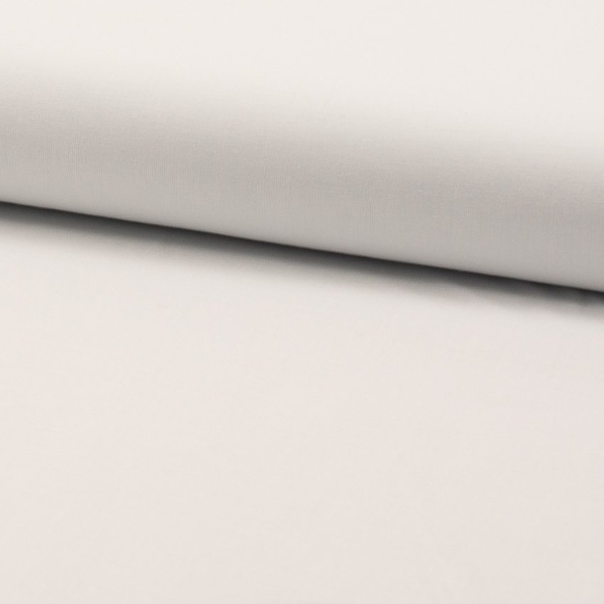 Tissu Voile de coton uni Blanc