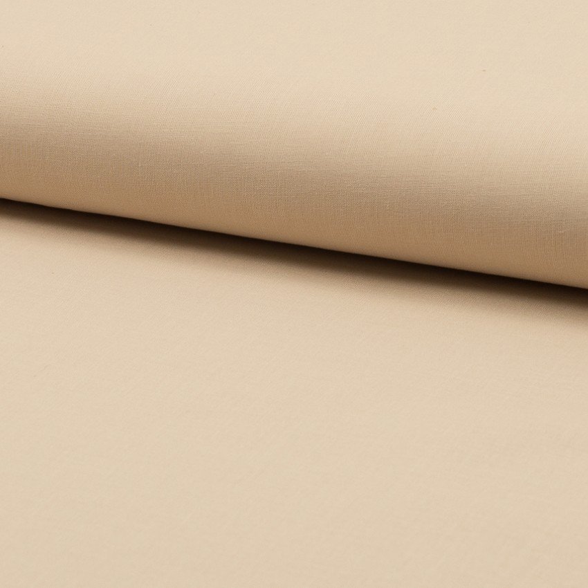Tissu Voile de coton uni Couleur de peau