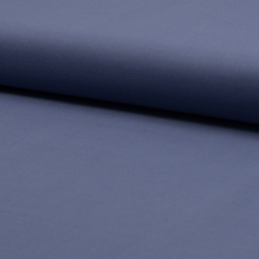 Tissu Voile de coton uni Jean