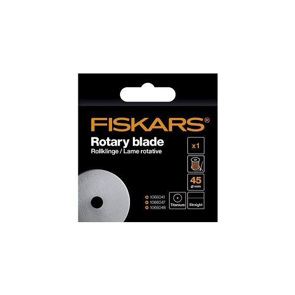 Lame circulaire Titanium 45 mm coupe droite - Fiskars