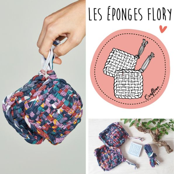 Kit Couture Craftine Eponge Flory