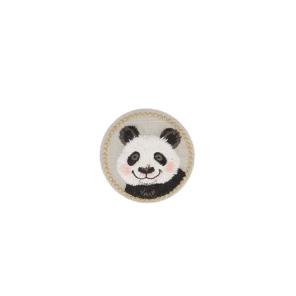 Ecusson Thermocollant Portrait de panda