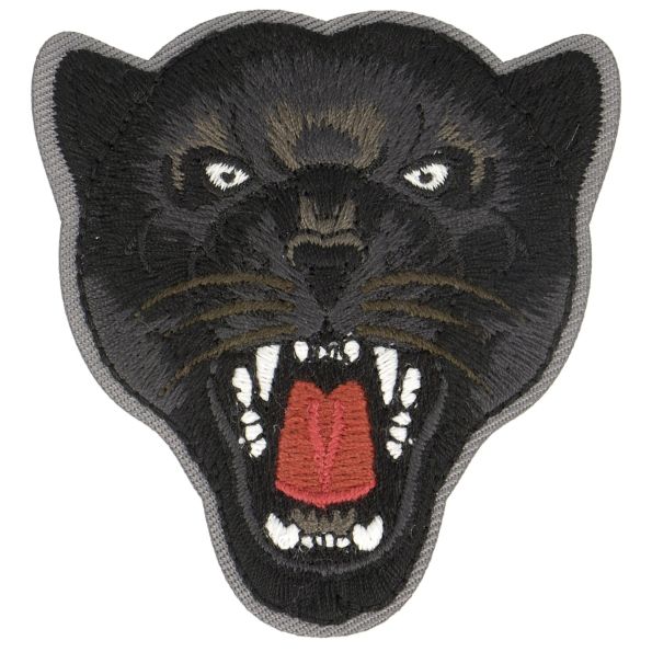 Ecusson Thermocollant Animaux Jungle Jaguard Noir