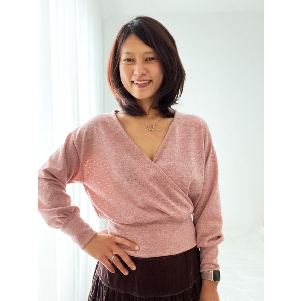 Kit Couture Craftine Cache-Coeur Sakura Rose blush