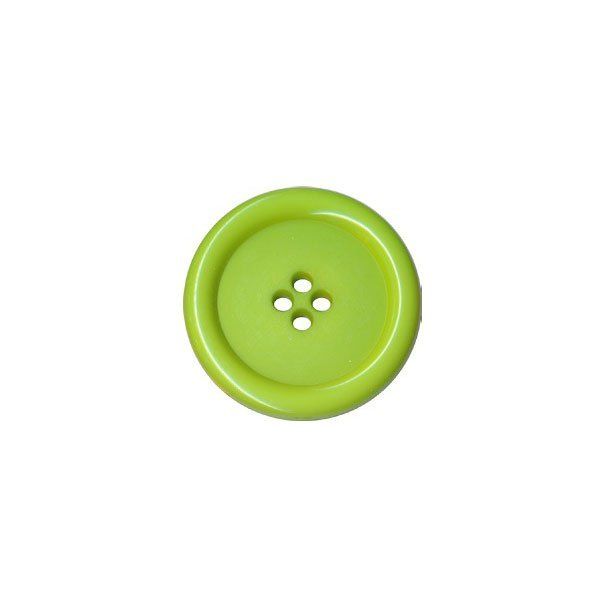 Bouton Clown Plastique Vert