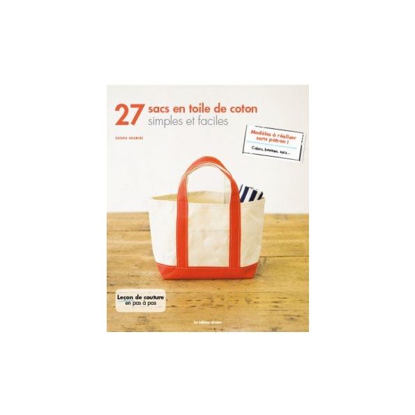 27 sacs en toile de coton simples et faciles !