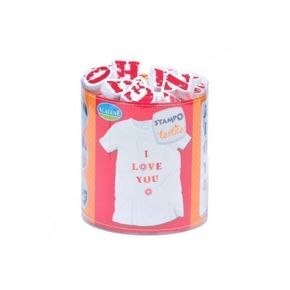 Stampo textile Alphabet