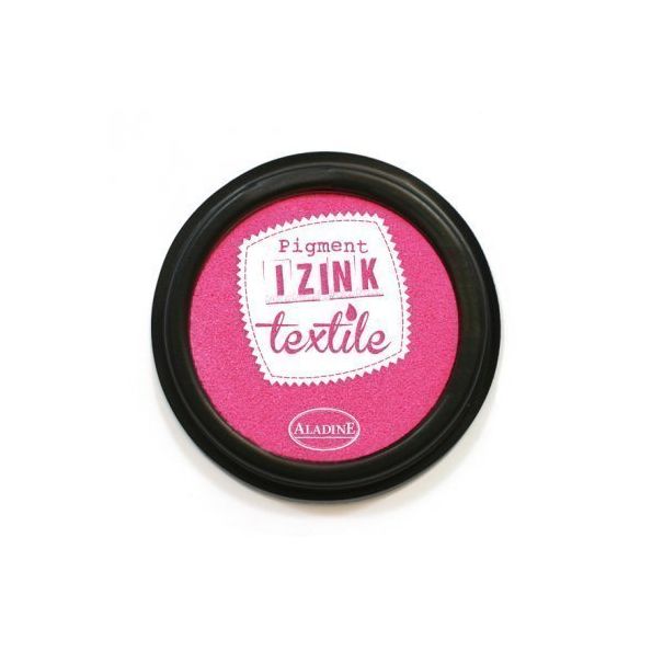 Encreur izink textile framboise dalhia