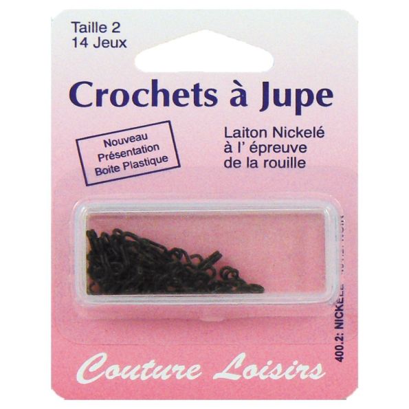 Agrafes noires n°02 avec brides X14