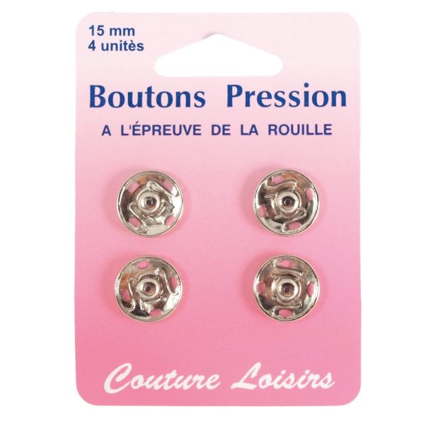 Boutons pression n°15 nickelés '4