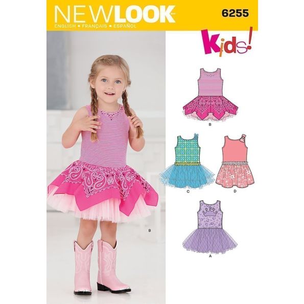 Patron New Look 6255 Robe Tutu