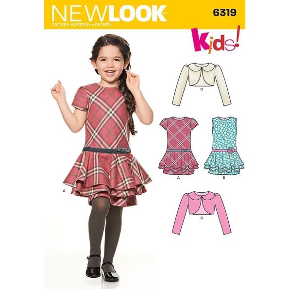 Patron New Look 6319 Ensemble Fille