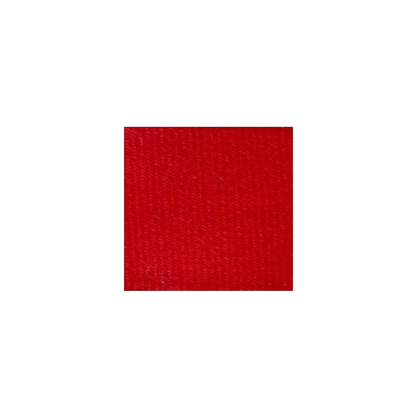 Biais replié Satin Rouge fraise x1m
