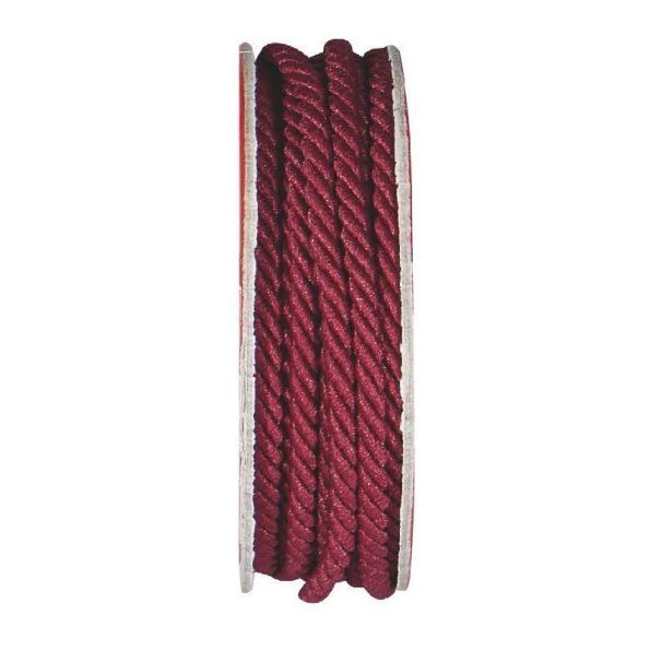 Cordon torsadé Violet - bobinette 2m