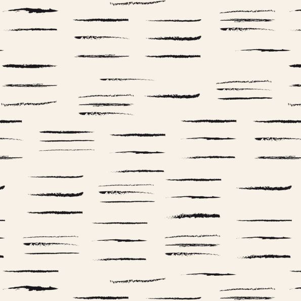 Tissu Coton Atelier Brunette Chalk Off White - Par 10 cm