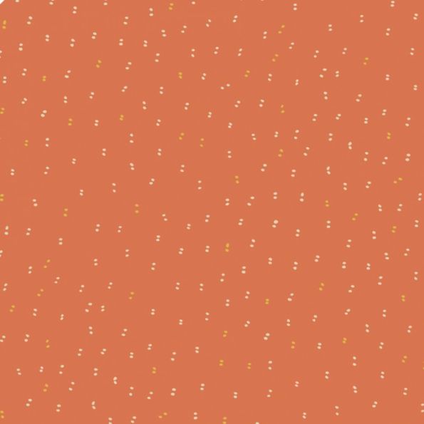 Tissu Coton Atelier Brunette Sparkle Melba Gold - Par 10 cm