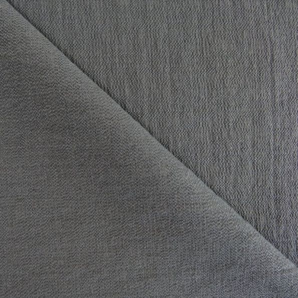 Tissu Viscose Gris anthracite x10cm