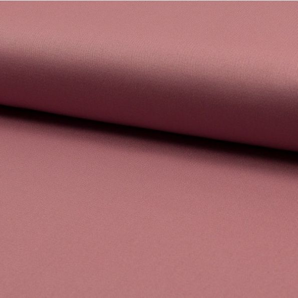 Tissu Gabardine épaisse Rose pâle - Par 10 cm
