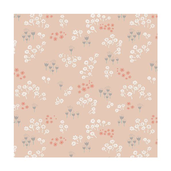 Tissu Art Gallery Fabrics Littlest Tenderness Peach x10cm