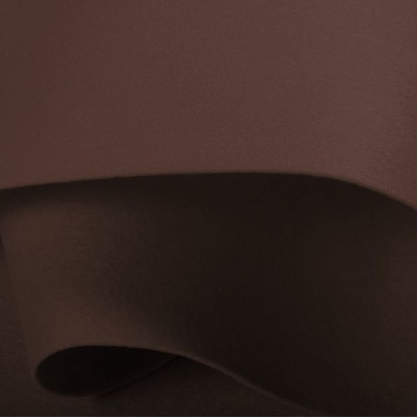 Tissu Feutrine Epaisse 3mm Marron x10cm