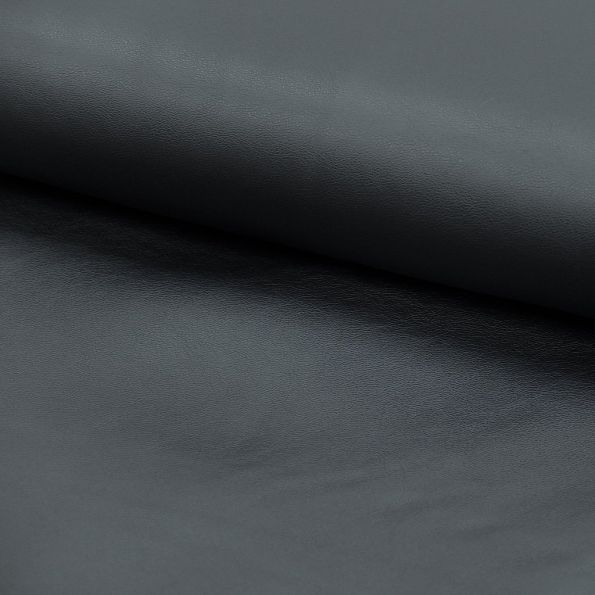 Tissu Simili cuir souple Bleu marine x10cm