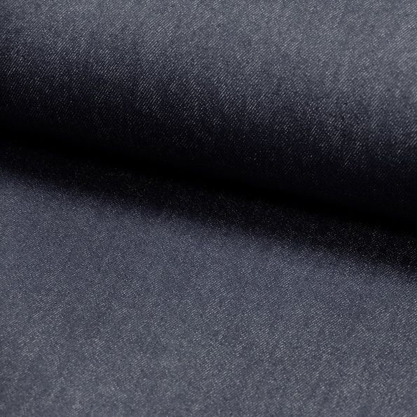 Tissu Denim Jeans Bleu jean foncé x10cm