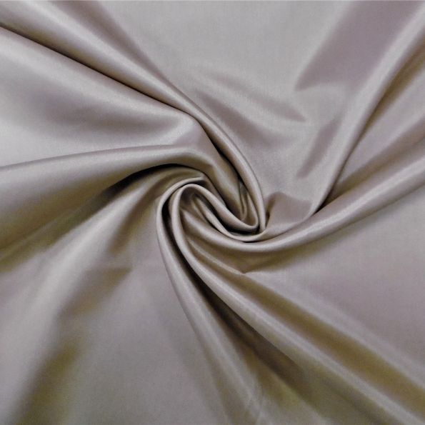 Tissu Doublure Pongé Crème - Par 10 cm