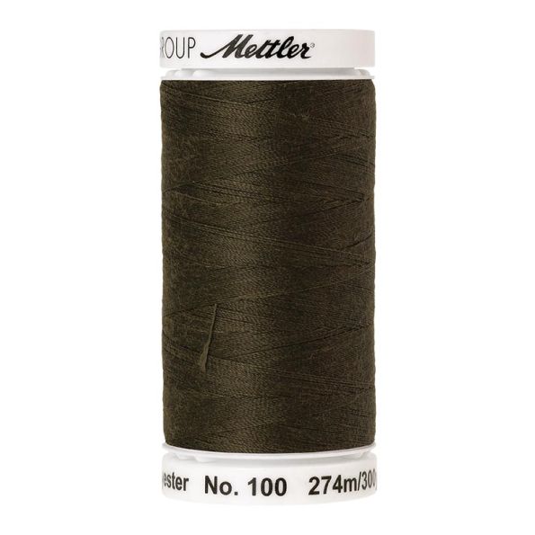 Fil Mettler Seralon 274 m - n° 660 Kaki foncé