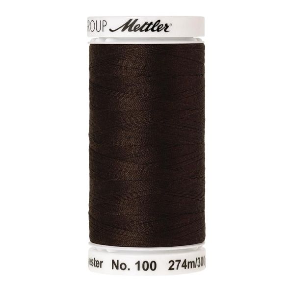 Fil Mettler Seralon 274 m - n° 1048 Marron Profond