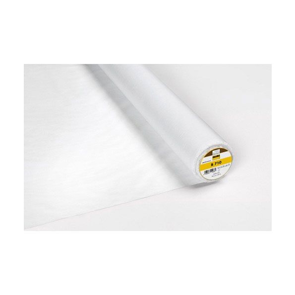 Entoilage Tissé Thermocollant Vlieseline B710 Blanc - Par 10 cm