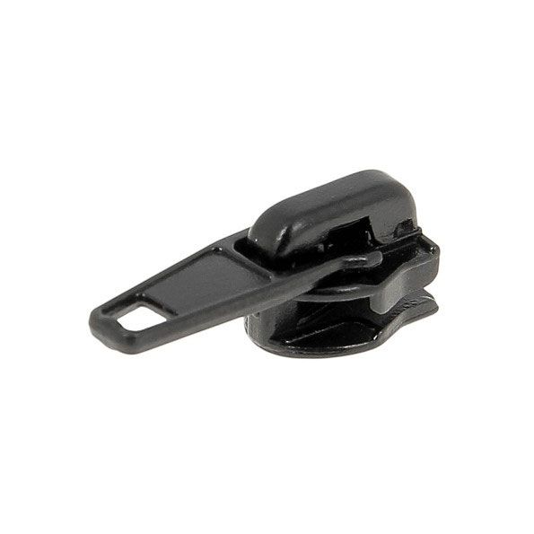 Curseur pour fermeture à glissière au mètre n°5 - Noir