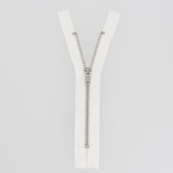 Fermeture spéciale pantalon non séparable Blanc - 3 tailles