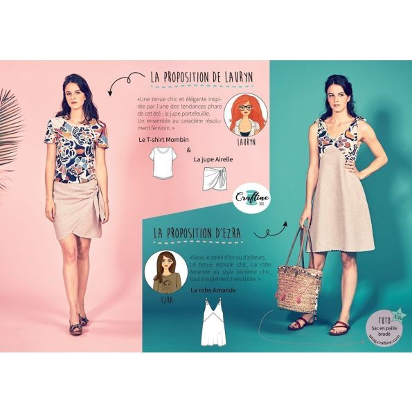 Craftine Box Jupe Airelle et T-shirt Mombin