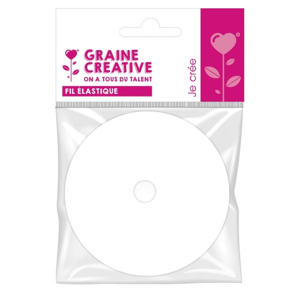 Fil Elastique nylon pour bracelets 20m