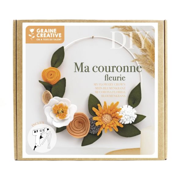 Kit DIY Ma couronne fleurie
