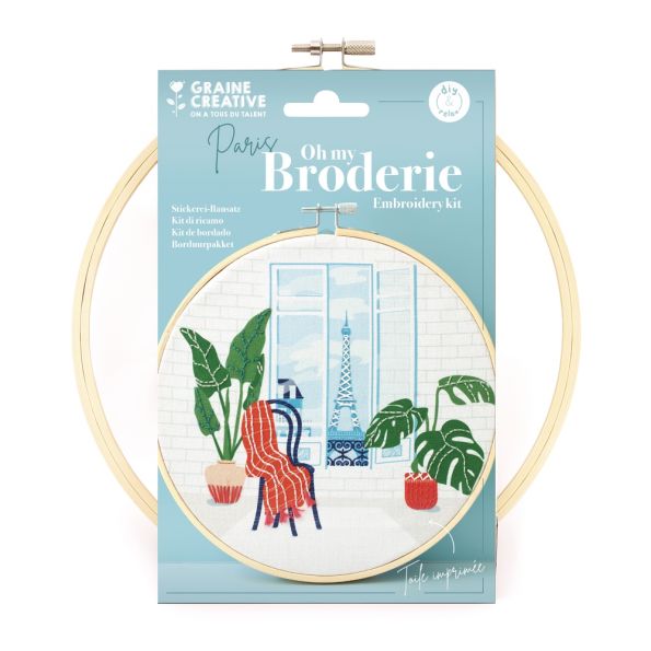 Kit Broderie partielle Paris