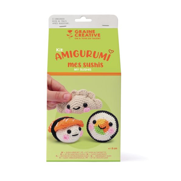 Kit Crochet Amigurumi Mes Sushis