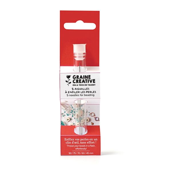 Aiguilles à enfiler les perles - Graine Créative